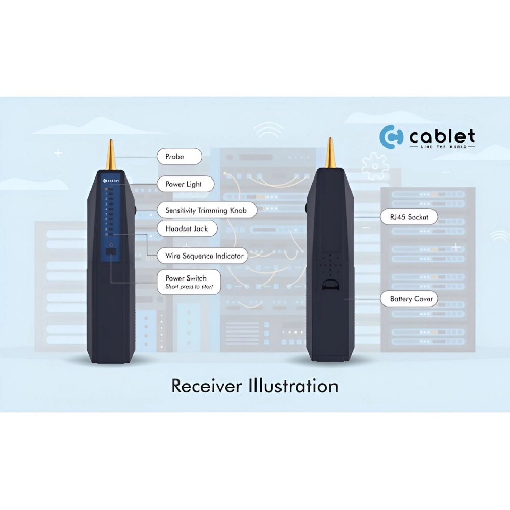 Cablet TXJ006 Lan Cable Tester With Wire Tracker view 4